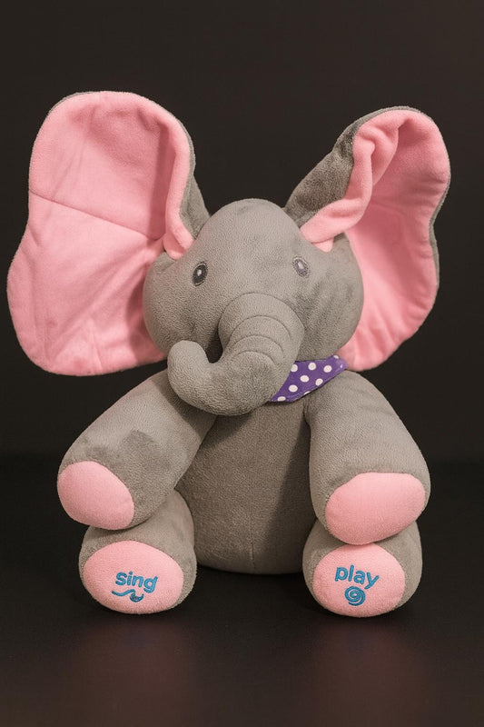 Hide-And-Seek Baby Elephant