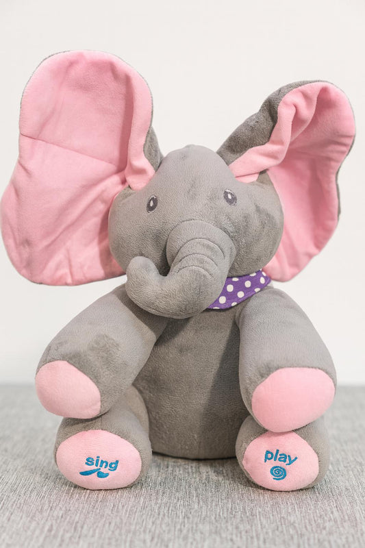 Hide-And-Seek Baby Elephant