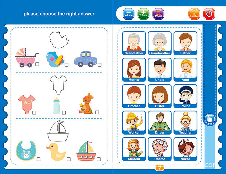 Kids Learning Book With Sounds